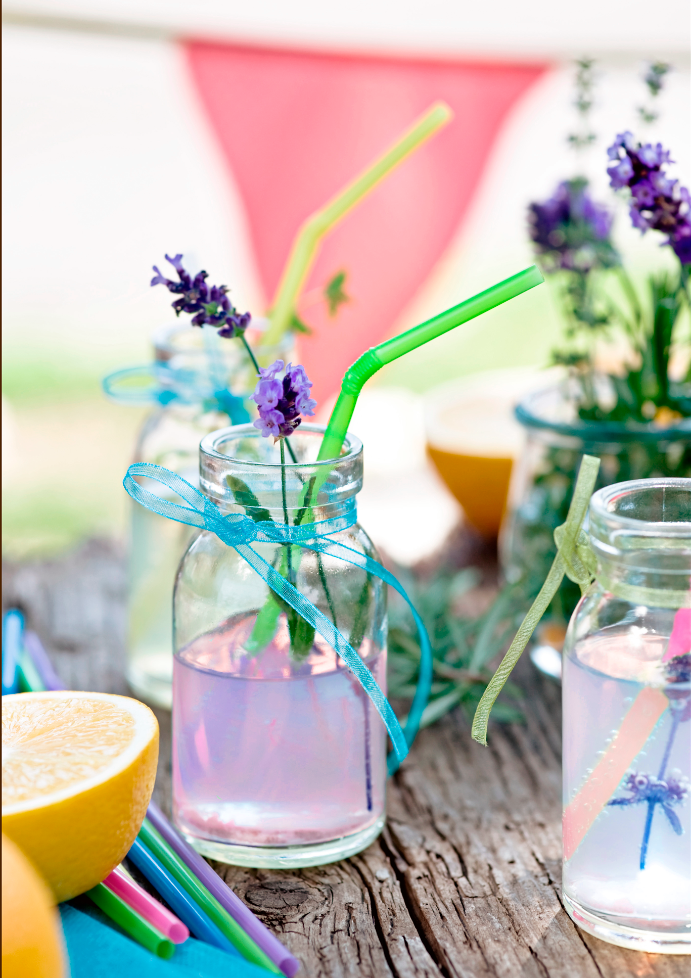 Coconut Lavender Lemonade — Perky Moose